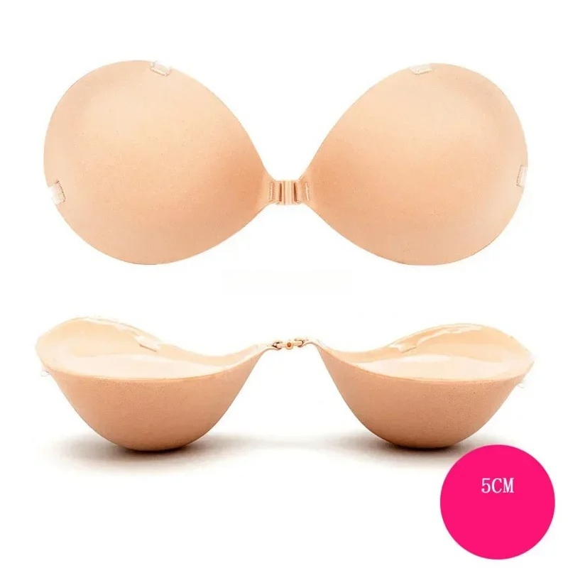 Backless Bra Sticky - Bra Silikon Push Up 5cm/6cm untuk