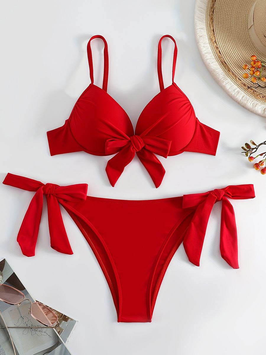 Underwire Bra Padded - Pakaian renang wanita, Bra Cup Bikini