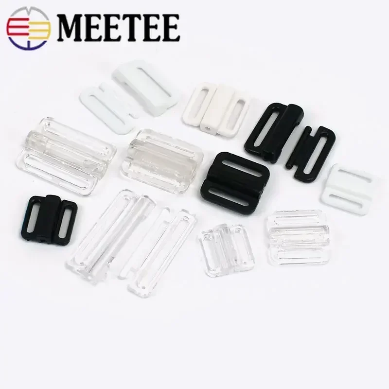 Nursing Bra Clip - 100Set Meetee 8-25Mm Bra Plastik Gesper
