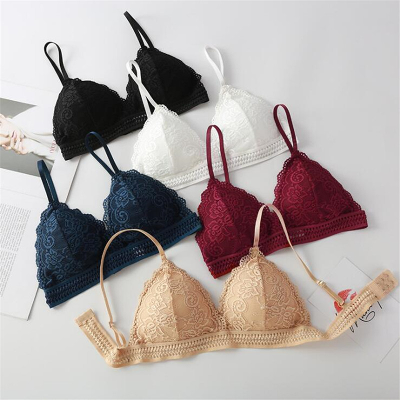 Sheer Bra Lace - Bra Wanita 2026 Model Segitiga Prancis