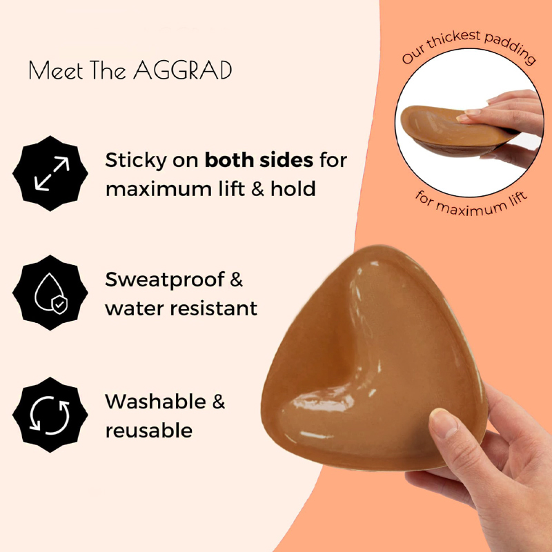 Kave 1/2 Pasang Bra Lengket Du - Push Up Bra Silicone ulasan dan harga