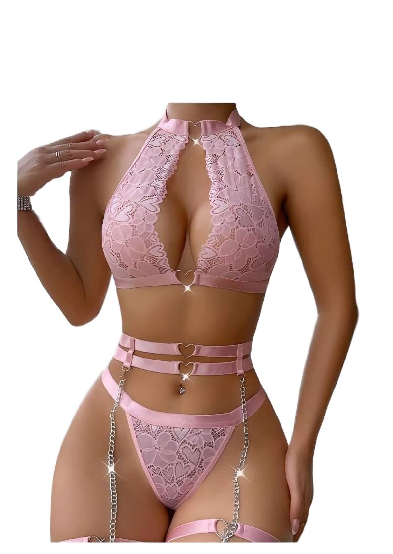 Set Lingerie Seksi Push Up den - Minimizer Bra Women ulasan dan harga