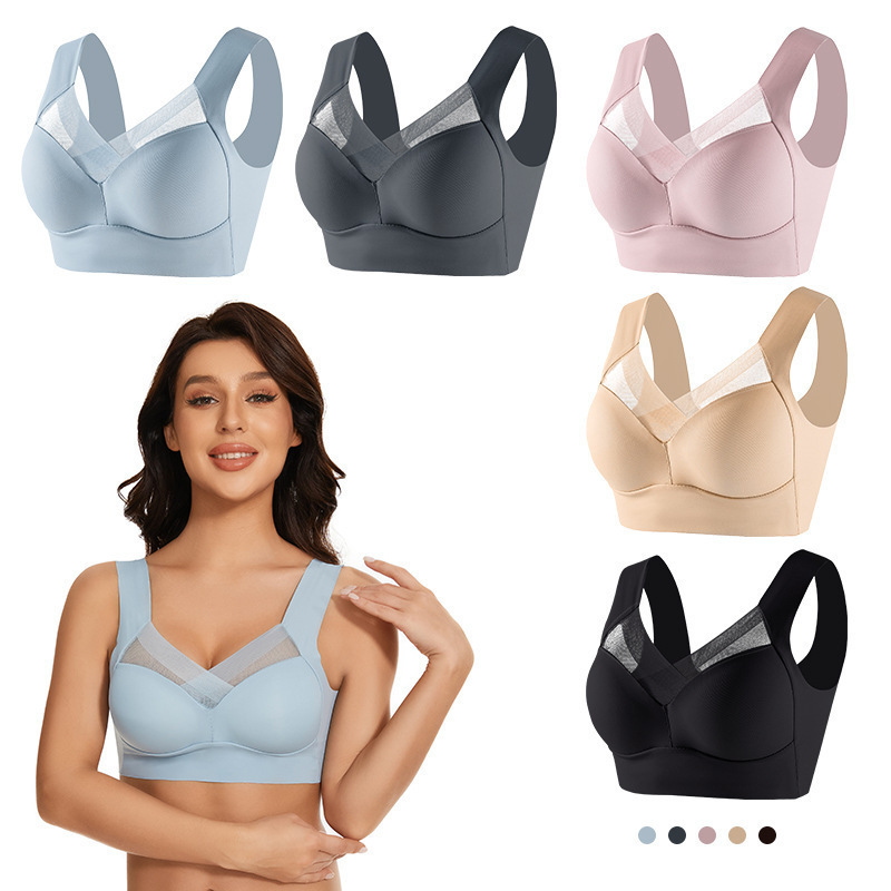 L-6XL Bra Ukuran Plus Tanpa Ka - Underwire Bra Padded ulasan dan harga