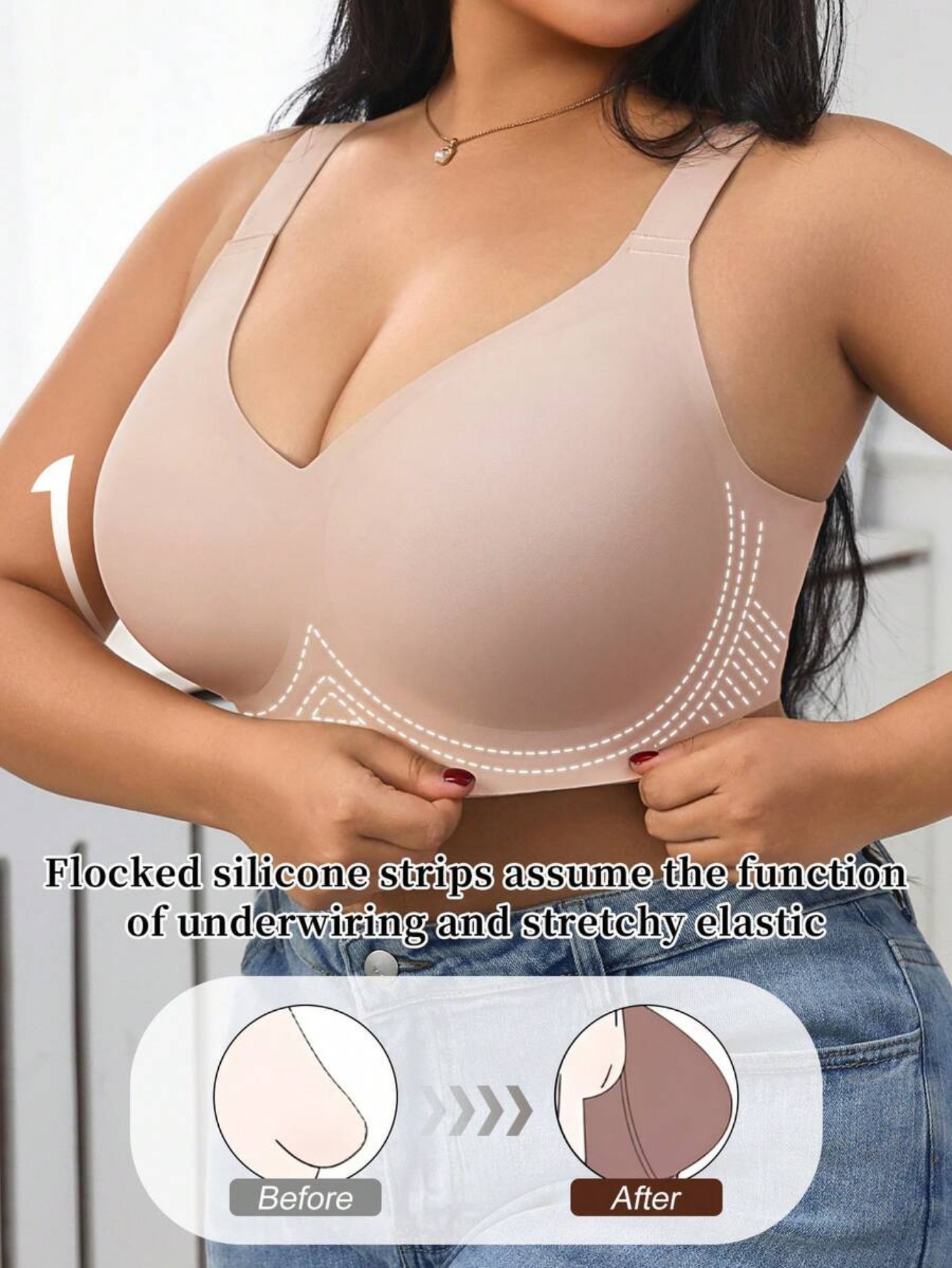 Bra Olahraga Wanita dengan Duk - Wirefree Bra Comfort ulasan dan harga