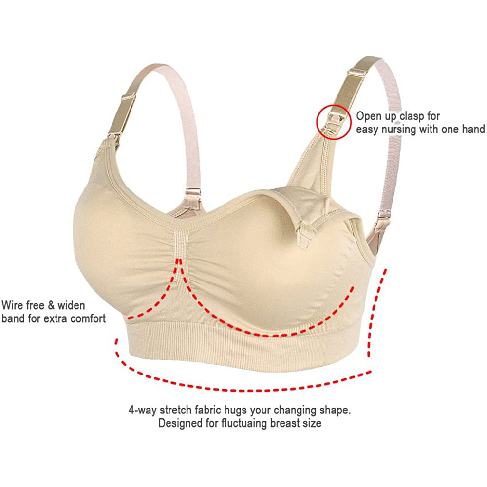 Bra ibu menyusui ibu hamil, Br - Sleep Bra Bralette ulasan dan harga