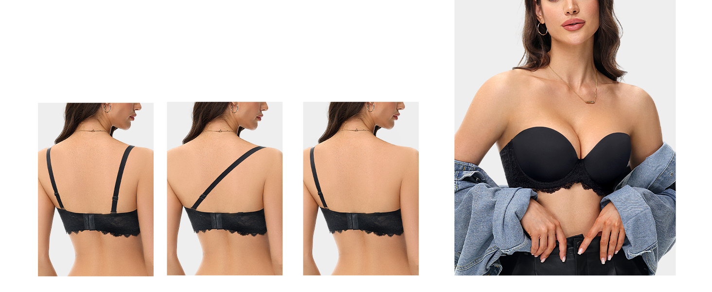 Bra Wanita Baru Lingerie Seksi - Convertible Bra Multiway ulasan dan harga