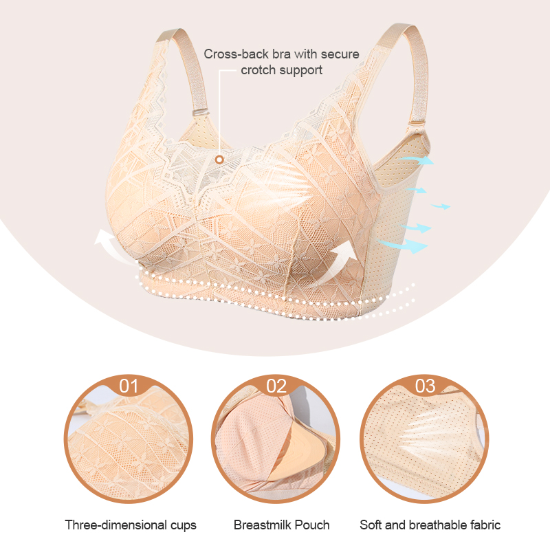 KUCLUT Bra Mastektomi Wanita d - Mastectomy Bra Pocket ulasan dan harga
