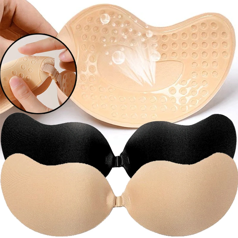 Penutup Puting Payudara Pereka - Push Up Bra Silicone ulasan dan harga